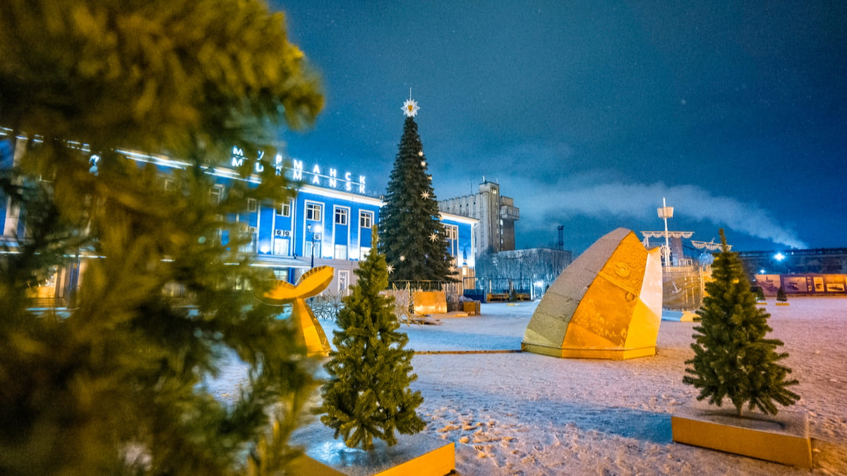 

Сияние Севера. Новогодняя ночь