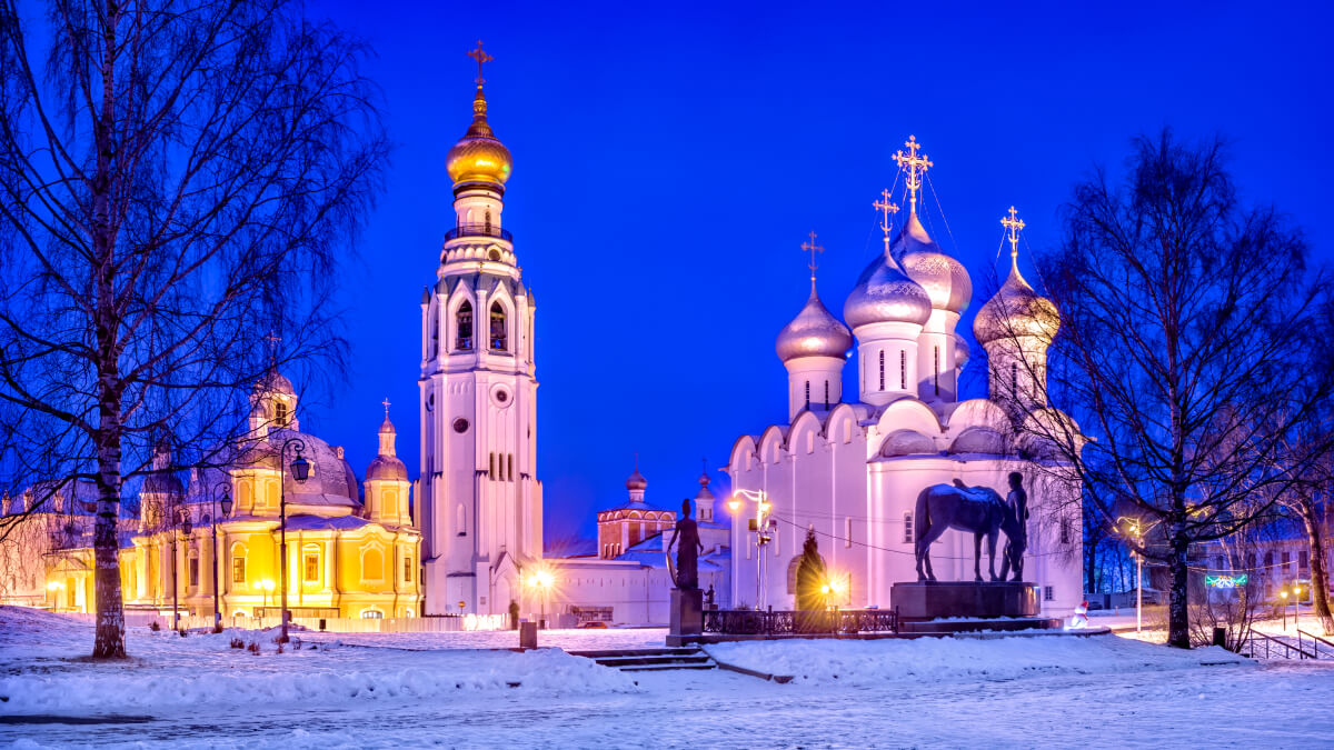 

Новый год в Зимней сказке Русского Севера (Вологда 3*)