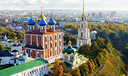 Рязань - панорама Рязанского Кремля