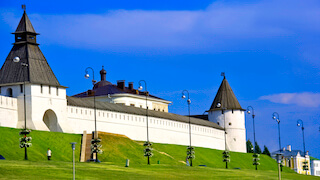 Казань-кремлевская стена