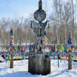 Байкал-ритуальный столб