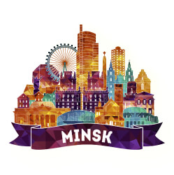 Минск-открытка