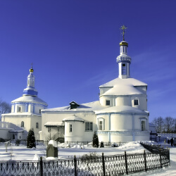 Раифский-Богородицкий-монастырь зимой