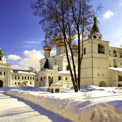 Ипатьевкий монастырь зима
