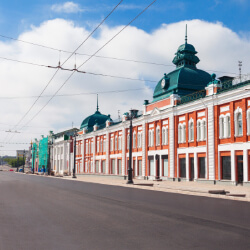 Омск-улица Ленина